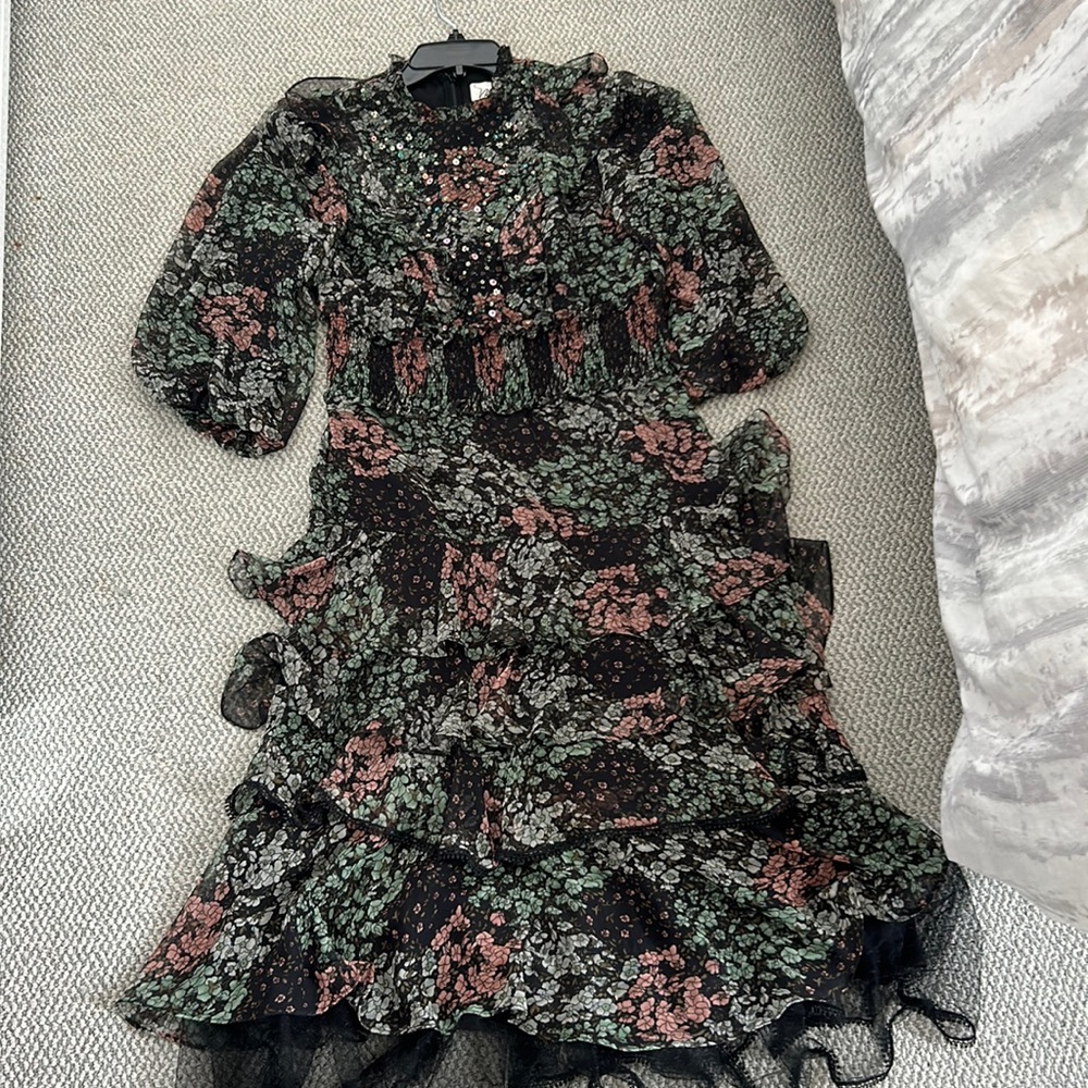 Floral midi dress